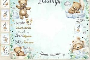 Карточки по месяцам для новорожденных: что это и как с ними фотографировать малыша фото